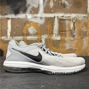 NIKE AIR MAX FULL RIDE TR 'LIGHT SMOKE GREY BLACK' 819004-100 Mens Size 11